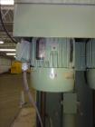 Used: Stainless Steel Myers triple shaft mixer, model L550-500A