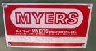 Used Myers Dispersion Mixer, Model LB775-1.