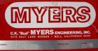 Used Myers Disperser, Model LDA-2. 1 1/4