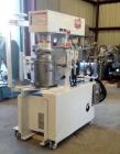 Used- Myers Triple Shaft Mixer/Disperser, Model HVL 550/500-7.5-1242. Approximately 4 gallon, 10.5