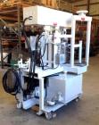 Used- Myers Triple Shaft Mixer/Disperser, Model HVL 550/500-7.5-1242. Approximately 4 gallon, 10.5