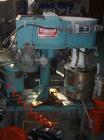 Used Myers Dual Shaft Mixer, Model V-L550-3-3, stainless steel.(2) Approximately 2