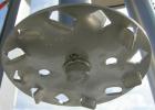 Used Myers dual shaft mixer, model V550A-5-7.5. (2) 2