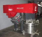 Used-Premier Dual Shaft Vacuum High Speed Disperser, Model ESD/V/10/5