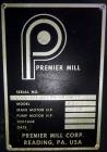 Used- Premier Mill Prem-A-Mix ESD Dual Shaft Disperser, Model ESD/1/2