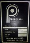 Used Premier Mill Prem-A-Mix ESD Dual Shaft Disperser, Model ESD/1/2