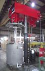 Used Premier Mill Corp Prem-A-Mix ESD Dual Shaft Disperser, Model ESD/V-40/25, 304 stainless steel. 138 to 275 gallon batch size. Jacketed mixing can 45
