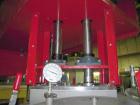 Used Premier Mill Corp Prem-A-Mix ESD Dual Shaft Disperser, Model ESD/V-40/25, 304 stainless steel. 138 to 275 gallon batch size. Jacketed mixing can 45