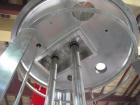 Used Premier Mill Corp Prem-A-Mix ESD Dual Shaft Disperser, Model ESD/V-40/25, 304 stainless steel. 138 to 275 gallon batch size. Jacketed mixing can 45