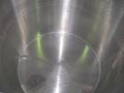 Used Premier Mill Corp Prem-A-Mix ESD Dual Shaft Disperser, Model ESD/V-40/25, 304 stainless steel. 138 to 275 gallon batch size. Jacketed mixing can 45