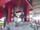 Used Premier Mill Corp Prem-A-Mix ESD Dual Shaft Disperser, Model ESD/V-40/25, 304 stainless steel. 138 to 275 gallon batch size. Jacketed mixing can 45