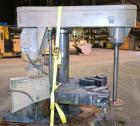 Used Schold Variable High Speed Disperser, Model 30 VHS. Approximately 3’’ diameter tapered carbon steel shaft with a 14