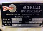 Used Stainless Steel Schold Concentric Triple Shaft Tri-axial Disperser