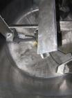 Used Schold Concentric Triple Shaft Tri-axial Disperser, 304 Stainless Steel. (1) High speed shear blade, driven by a 40 hp, 3/60/230/460 volt, 1800 rpm XP motor, speed range 0-1750 rpm, (1) Intermed...