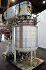 Used Schold Concentric Triple Shaft Tri-axial Disperser, 304 Stainless Steel. (1) High speed shear blade, driven by a 40 hp, 3/60/230/460 volt, 1800 rpm XP motor, speed range 0-1750 rpm, (1) Intermed...