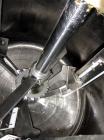 Used Schold Concentric Triple Shaft Tri-axial Disperser, 304 Stainless Steel. (1) High speed shear blade, driven by a 40 hp, 3/60/230/460 volt, 1800 rpm XP motor, speed range 0-1750 rpm, (1) Intermed...