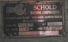 USED: Schold Co-Axial Single Motor Variable Speed Disperser, model 50. (1) 3-3/4