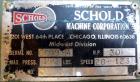 Used Schold Dual Drive Co-Axial Disperser, Model VHLS