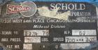 Used Schold Tank Mount Disperser, 3 1/2