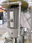Used- Schold Disperser Mixer. Maximum pressure 150 lbs. Speed 400 - 2000 rpm. Schold high pumper, high speed blade. Driven b...