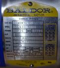 Used Scott Turbon Top Mounted Mixer, Model TMS3B7.5