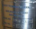 Used Scott Turbon Top Mounted Mixer, Model TMS3B7.5