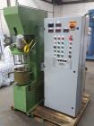 Used 2.5 Gallon Turello, Vacuum, Jacketed Triple Shaft Mixer, Model TMD-10. Triple shaft vacuum jacketed mixer with can. Stainless steel construction, 10 liter (app.2.5 gal.) working capacity, variab...