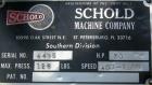Used Schold Disperser, Model VMD501. 3
