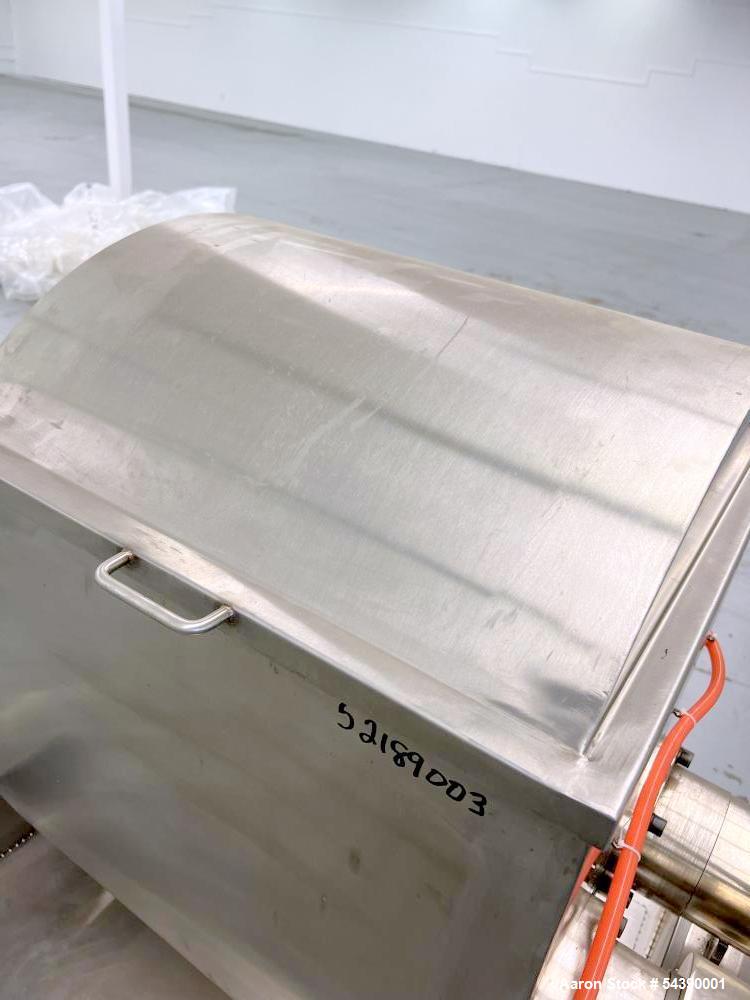 Used Double Arm Stainless Steel Sigma Mixer – 20 Gallon Jacketed Dough & Paste Mixer with Hydraulic Tilt