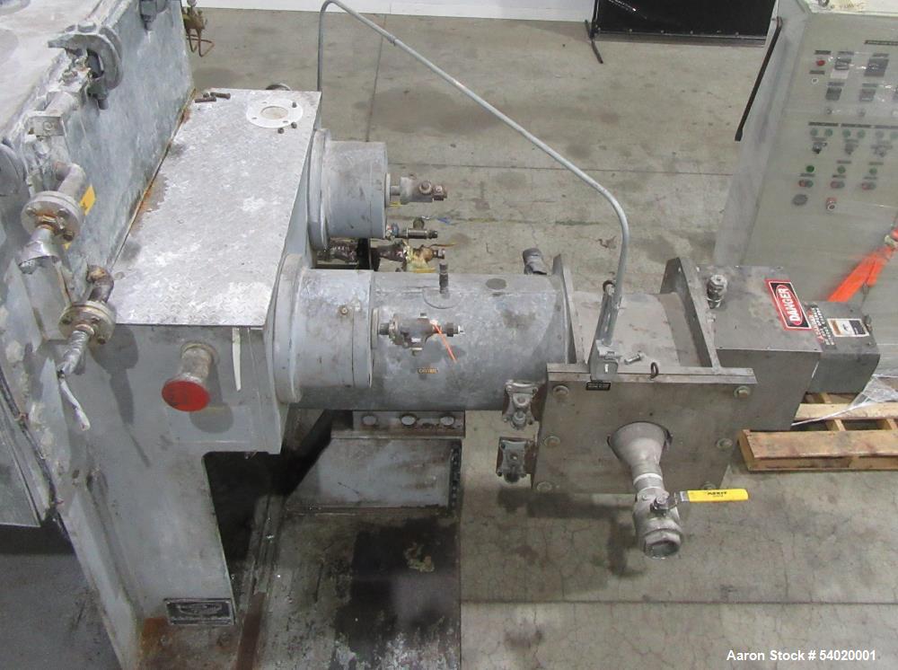 Used Lleal AME-2600 SF-H Double Sigma Extruder Kneader | 350 Gal Working | Vacuum Rated | 300 HP