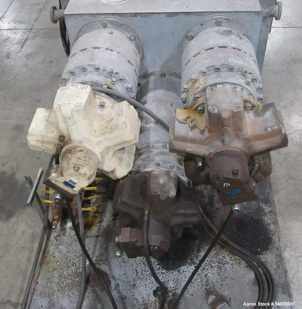 Used Lleal AME-2600 SF-H Double Sigma Extruder Kneader | 350 Gal Working | Vacuum Rated | 300 HP