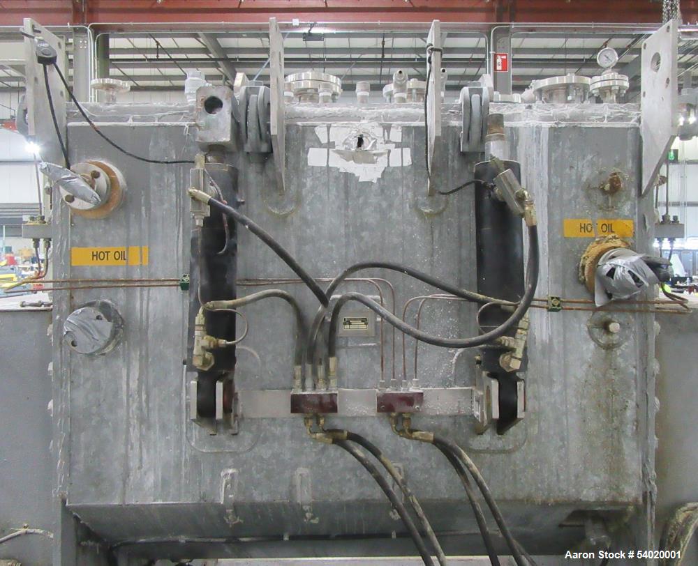 Used Lleal AME-2600 SF-H Double Sigma Extruder Kneader | 350 Gal Working | Vacuum Rated | 300 HP