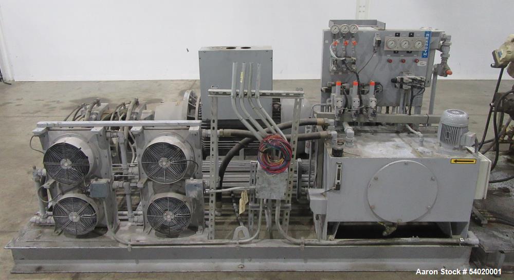 Used Lleal AME-2600 SF-H Double Sigma Extruder Kneader | 350 Gal Working | Vacuum Rated | 300 HP