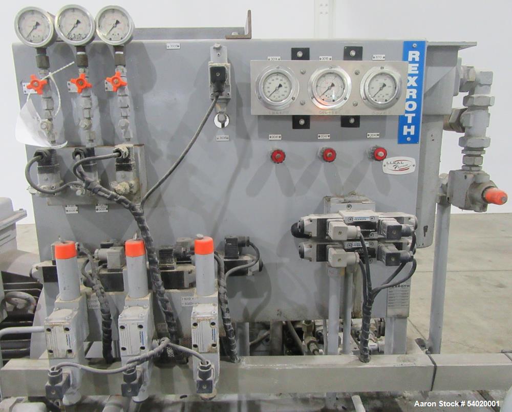 Used Lleal AME-2600 SF-H Double Sigma Extruder Kneader | 350 Gal Working | Vacuum Rated | 300 HP