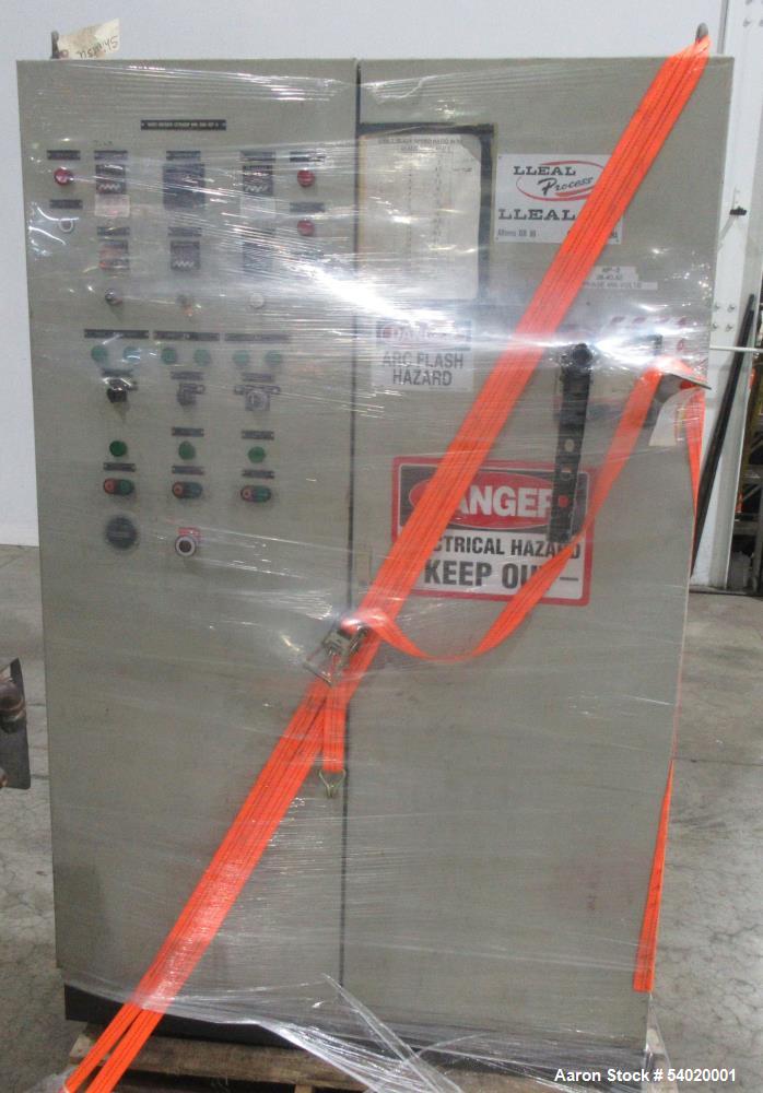 Used Lleal AME-2600 SF-H Double Sigma Extruder Kneader | 350 Gal Working | Vacuum Rated | 300 HP