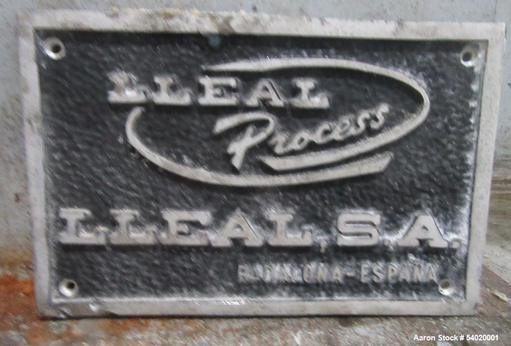Used Lleal AME-2600 SF-H Double Sigma Extruder Kneader | 350 Gal Working | Vacuum Rated | 300 HP