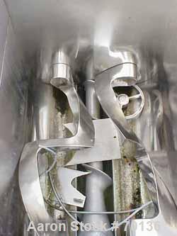 Used: AMK Mixtruder, stainless steel, 166 gallon working capacity