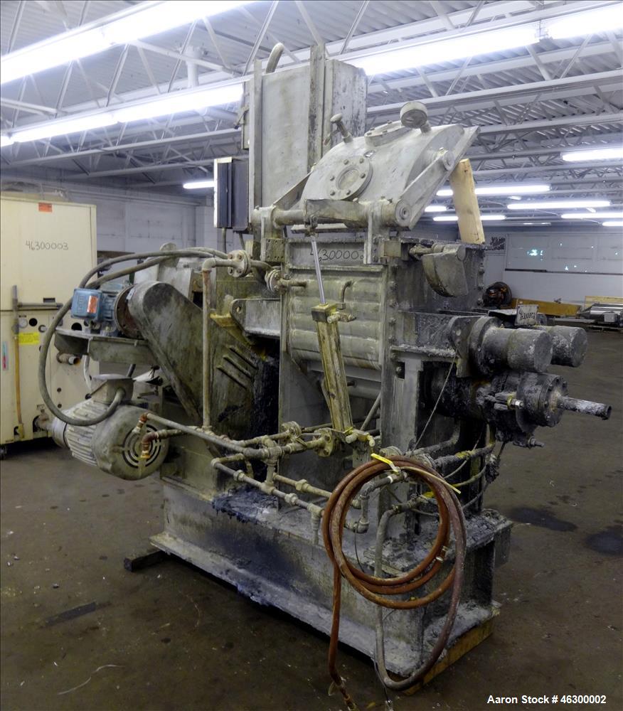 Used- AMK Class III Double Arm Mixtruder, 21 Gallon Working Capacity