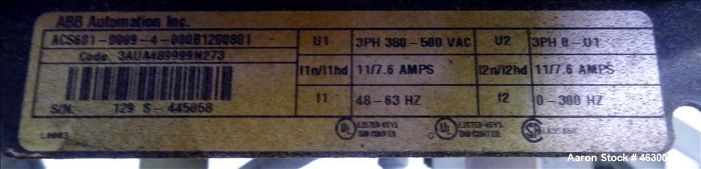 Used AMK Class III Double Arm Mixtruder, 21 Gallon Working Capacity