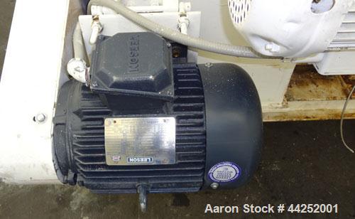 Used AMK Class IV Double Arm Mixtruder, 15 Gallon (60 Liter) Working Capacity, 304 Stainless Steel. Carbon steel jacketed bowl, 19-5/8” left to right x 18-1/8” front to back x approximately 18” deep....