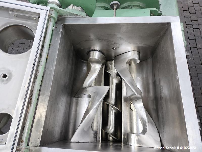 Used AMK Ross Sigma Blade Mixtruder – Model KNE-160L | 160L Capacity | Stainless | Jacketed | Dual Drive