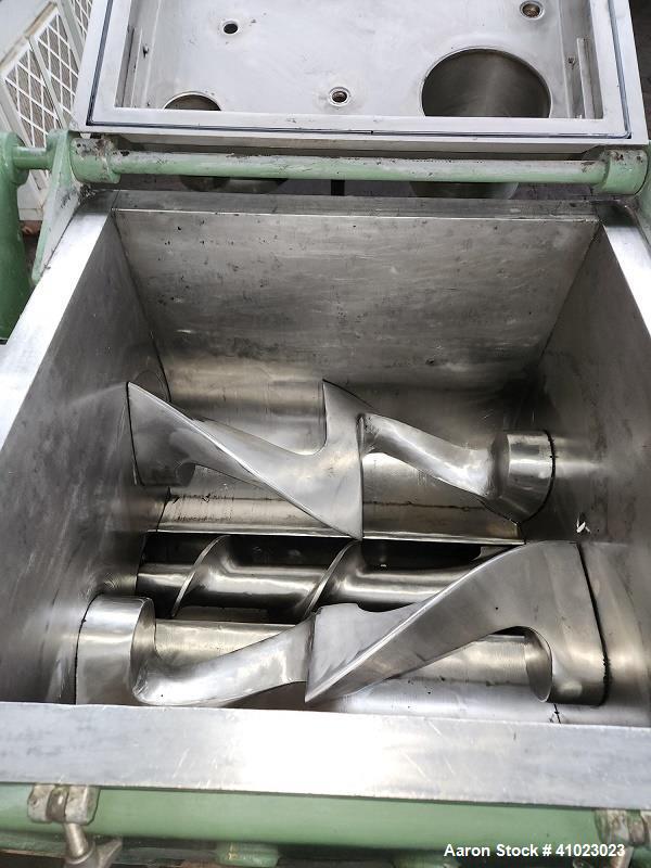 Used AMK Ross Sigma Blade Mixtruder – Model KNE-160L | 160L Capacity | Stainless | Jacketed | Dual Drive