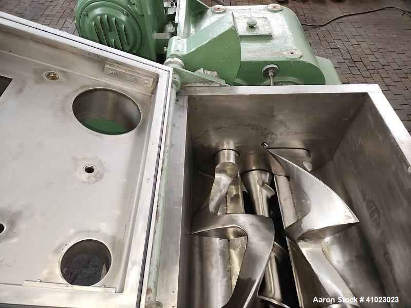 Used AMK Ross Sigma Blade Mixtruder – Model KNE-160L | 160L Capacity | Stainless | Jacketed | Dual Drive