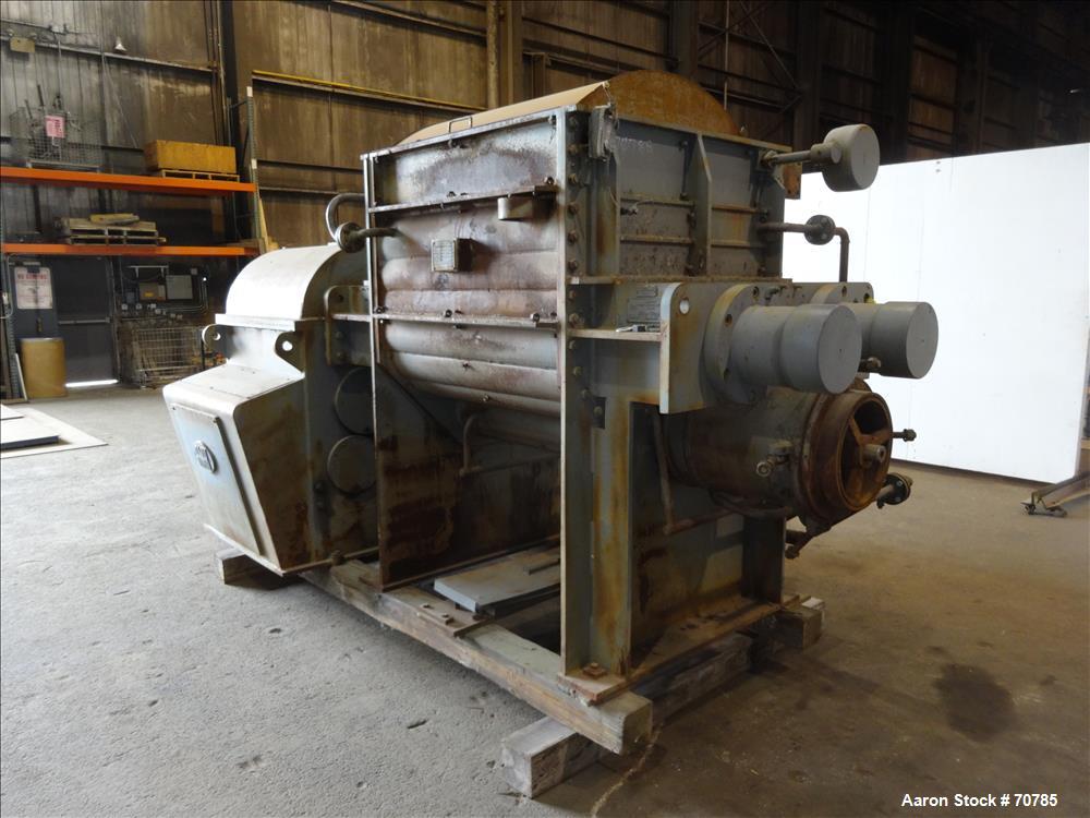 Used Carbon Steel AMK M-Line Mixer/Extruder, Model VIU-630-I-IV, 160 Gallon