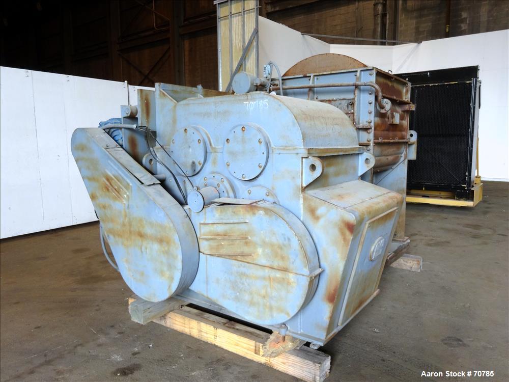 Used Carbon Steel AMK M-Line Mixer/Extruder, Model VIU-630-I-IV, 160 Gallon