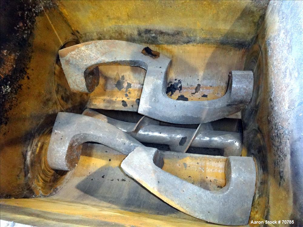 Used Carbon Steel AMK M-Line Mixer/Extruder, Model VIU-630-I-IV, 160 Gallon