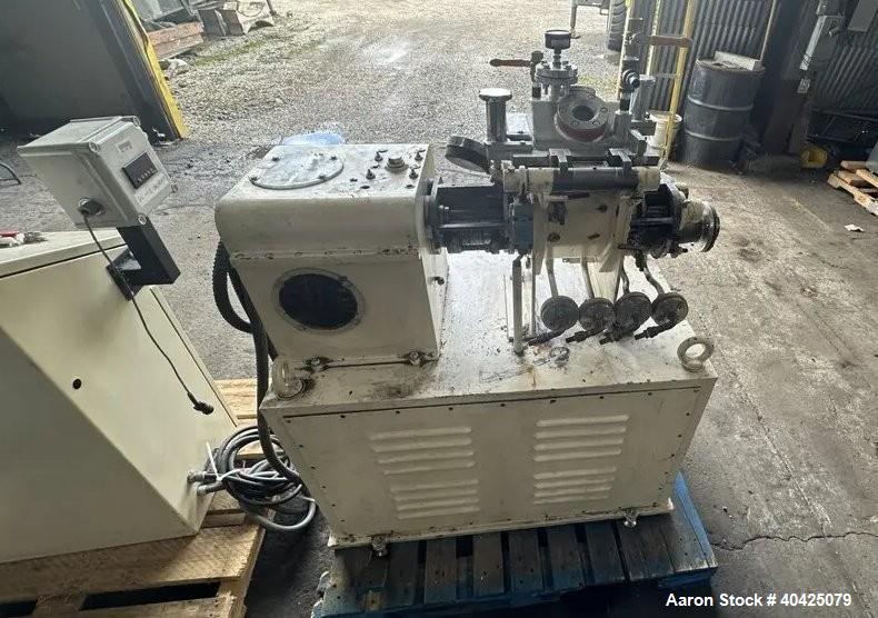 Used AMK VIU4 4-Liter Extrusion Kneader Mixtruder – Stainless Steel Sigma Blade Mixer Extruder with Vacuum Cover