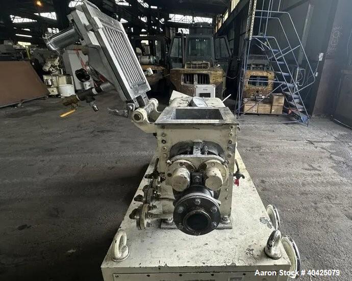 Used AMK VIU4 4-Liter Extrusion Kneader Mixtruder – Stainless Steel Sigma Blade Mixer Extruder with Vacuum Cover