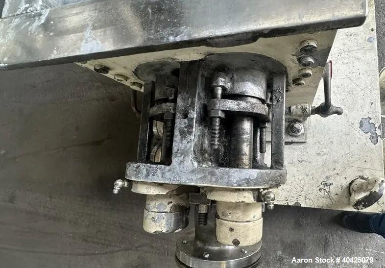 Used AMK VIU4 4-Liter Extrusion Kneader Mixtruder – Stainless Steel Sigma Blade Mixer Extruder with Vacuum Cover