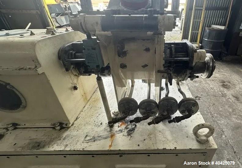 Used AMK VIU4 4-Liter Extrusion Kneader Mixtruder – Stainless Steel Sigma Blade Mixer Extruder with Vacuum Cover
